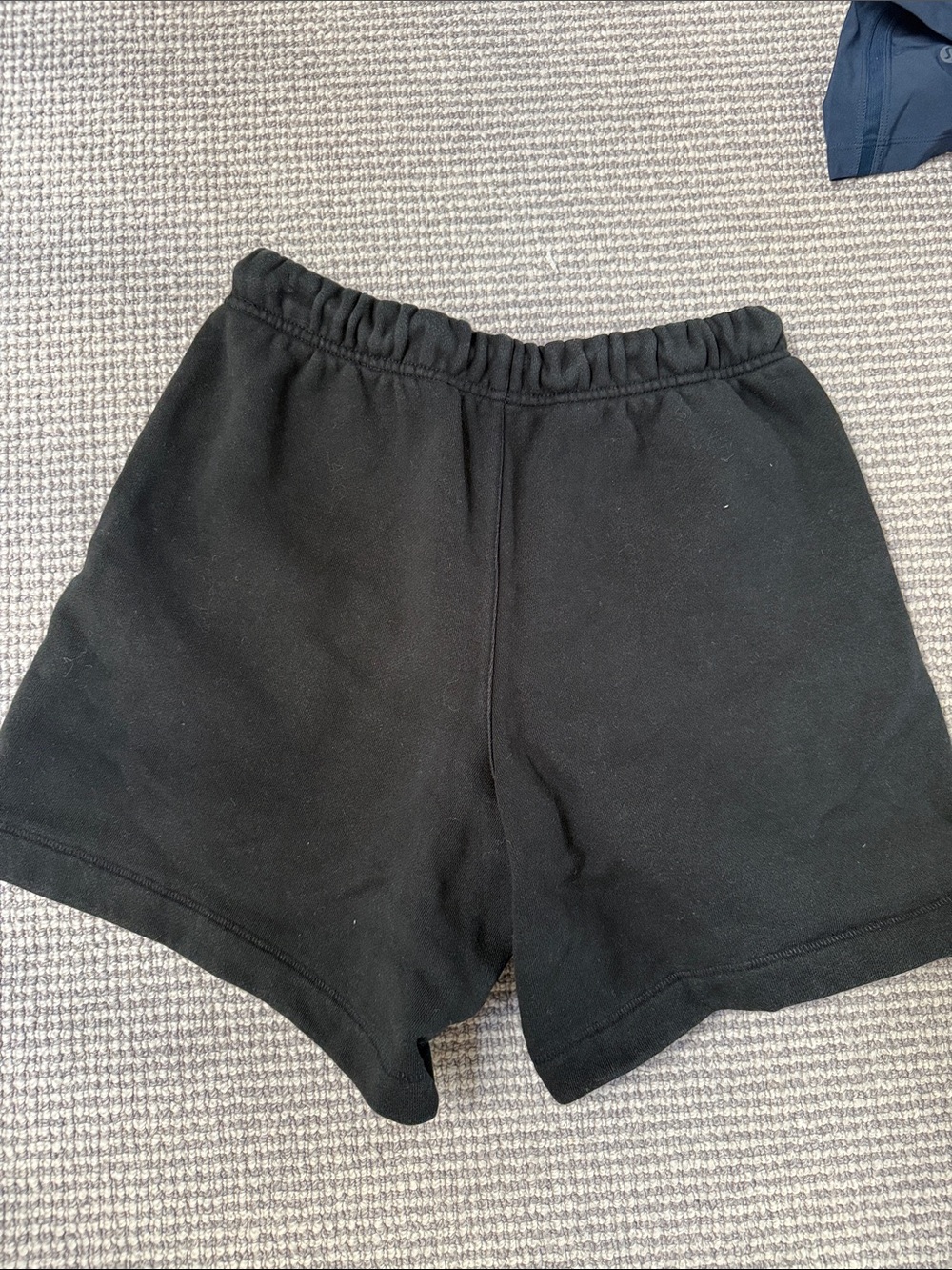 Essentials Black kids sweat shorts, 12 - Picture 4 of 7